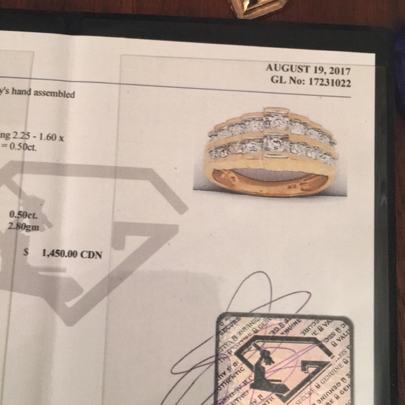 10kt Gold Diamond engagement anniversary .5 TCW - Picture 12 of 14